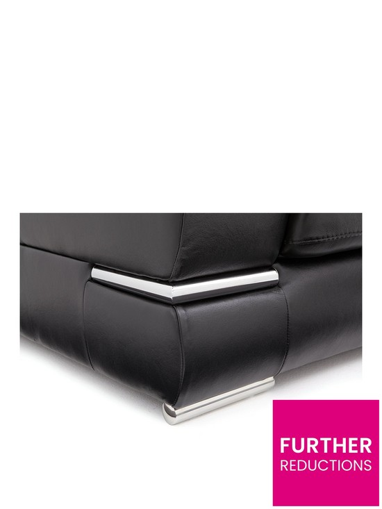 back image of very-home-primo-italian-leather-left-hand-corner-chaise-sofanbsp--fscreg-certified