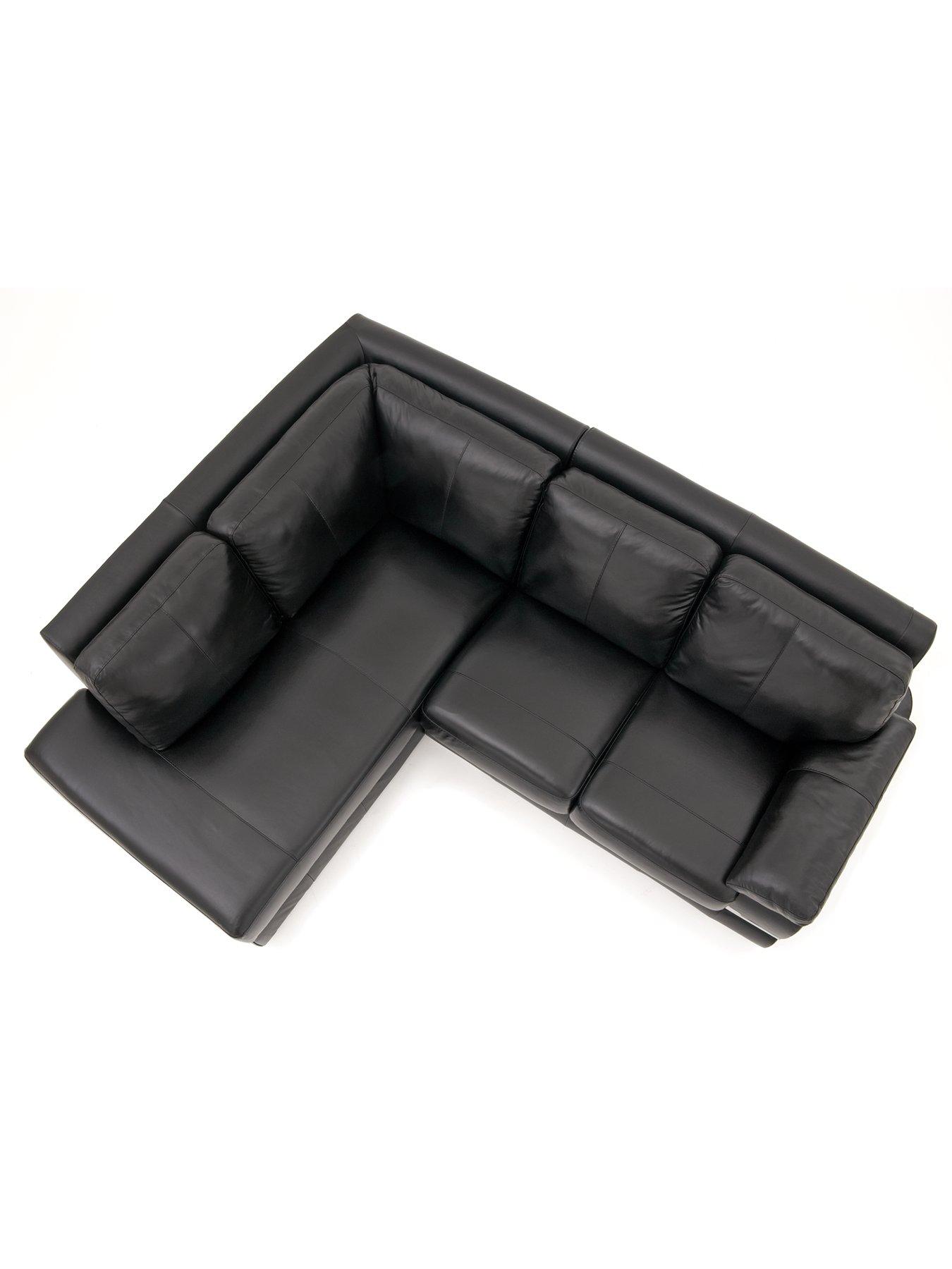 Image 3 of 4 of Very Home Primo Italian Leather Left Hand Corner Chaise Sofa&nbsp;- FSC&reg; Certified