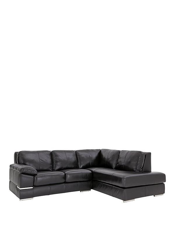 Primo Italian Leather Right Hand Corner, Leather L Shaped Sofa Right Hand