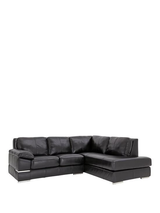 front image of primo-italian-leather-right-hand-corner-chaise-sofa