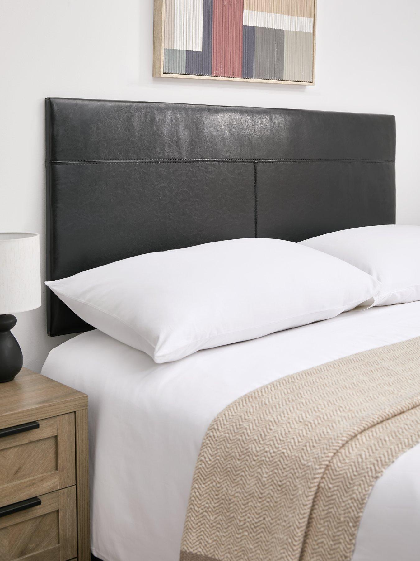 Image 1 of 5 of Very Home Faux Leather Padded&nbsp;Headboard