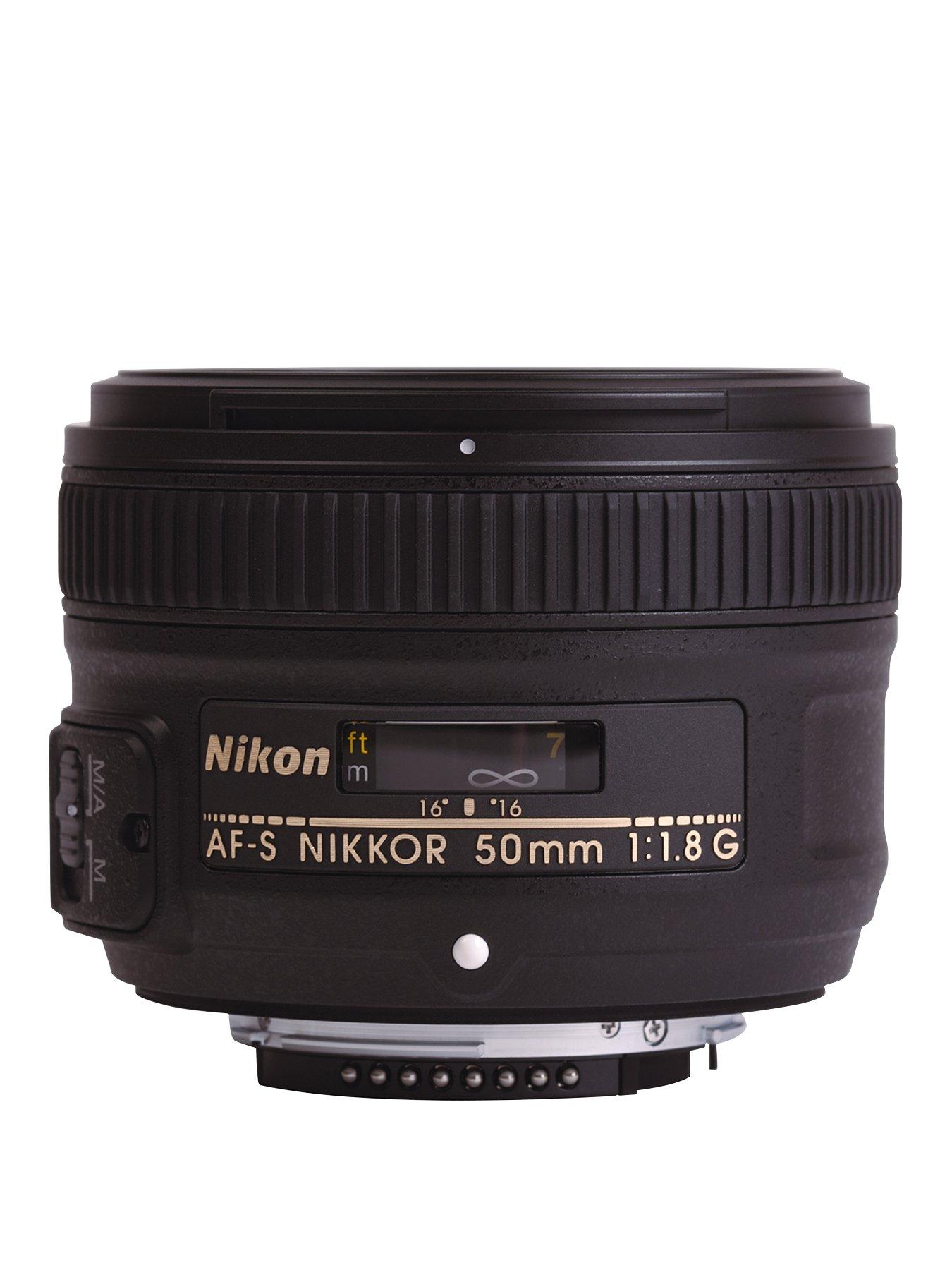 Nikon AF-S NIKKOR 50mm F/1.8G Lens | Very.co.uk