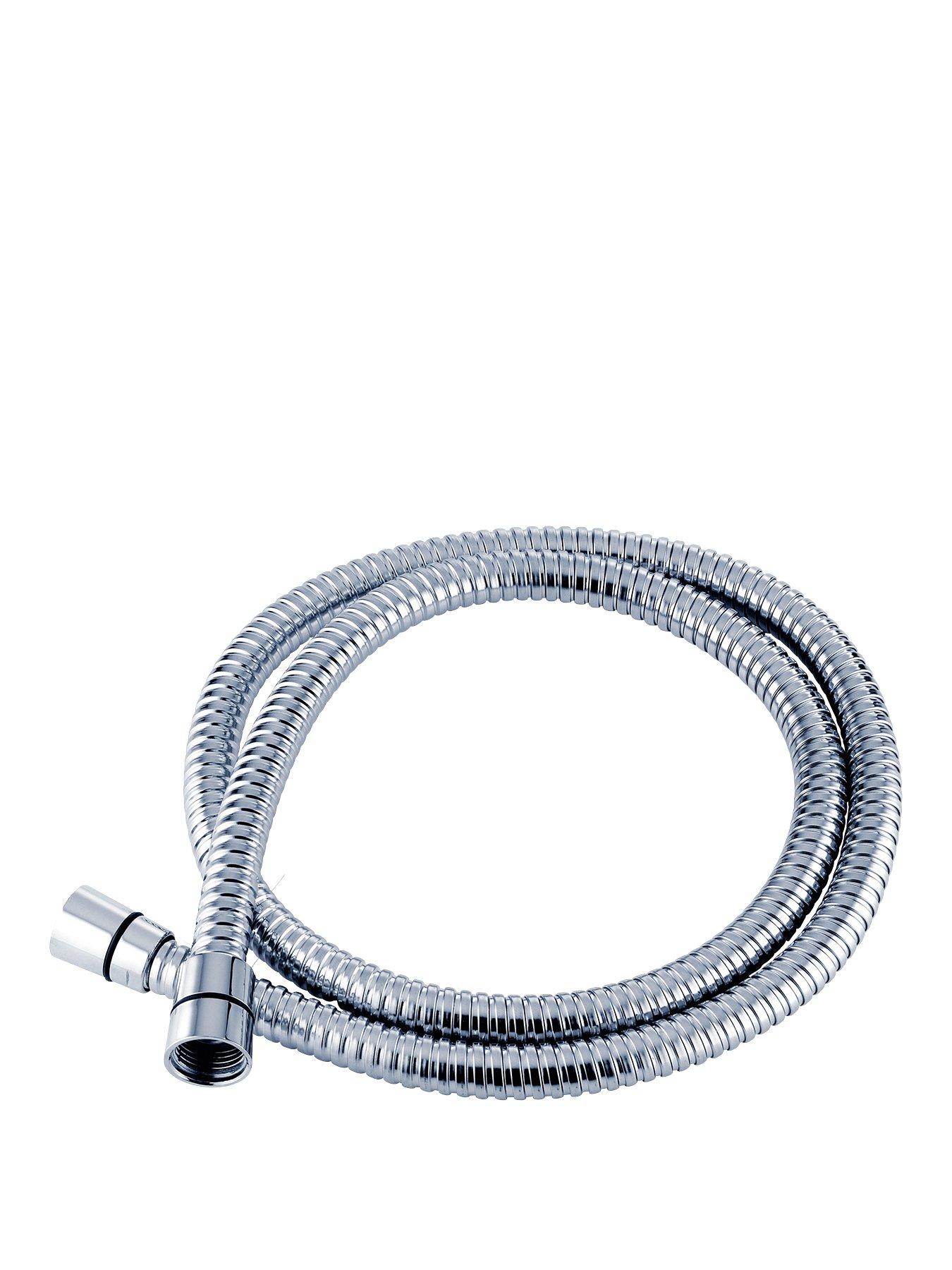1/2 Conical X 3/8 Chrome Shower Hose 150 Cm