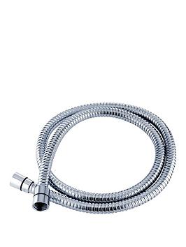 Product photograph of Triton 1 75m Chrome Shower Hose from very.co.uk