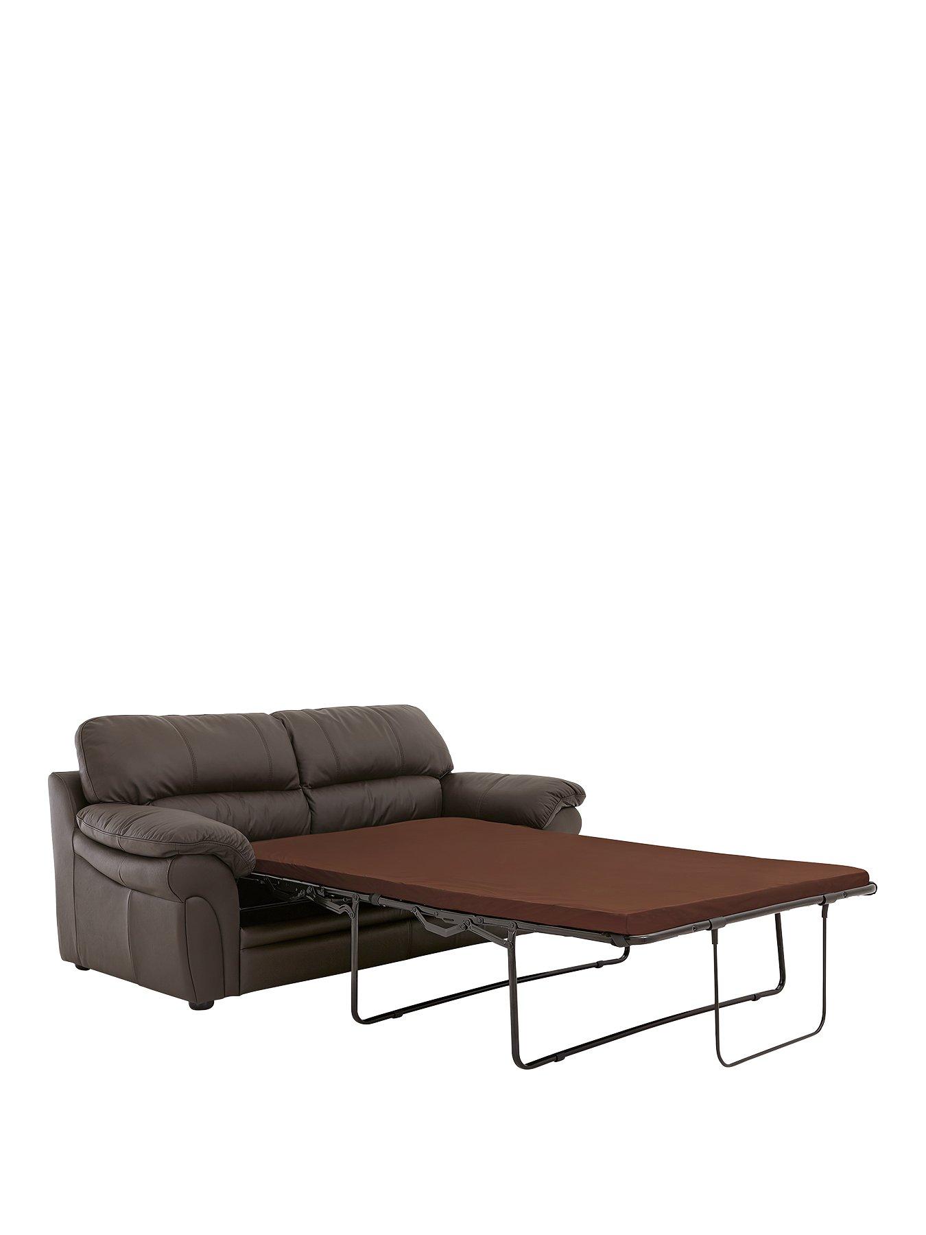 Image 2 of 5 of Portland Leather Sofa Bed