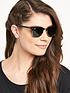  image of ray-ban-clubmaster-sunglasses-black