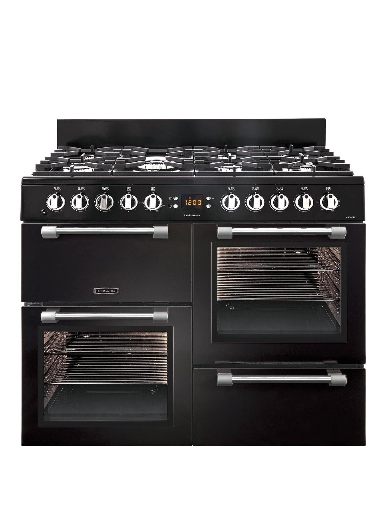 Leisure Ck100F232K 100Cm Dual Fuel Cooker - Black
