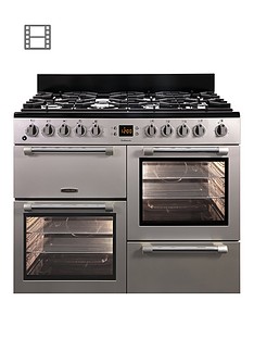 Leisure CK100F232S 100cm Dual Fuel Range Cooker - Silver