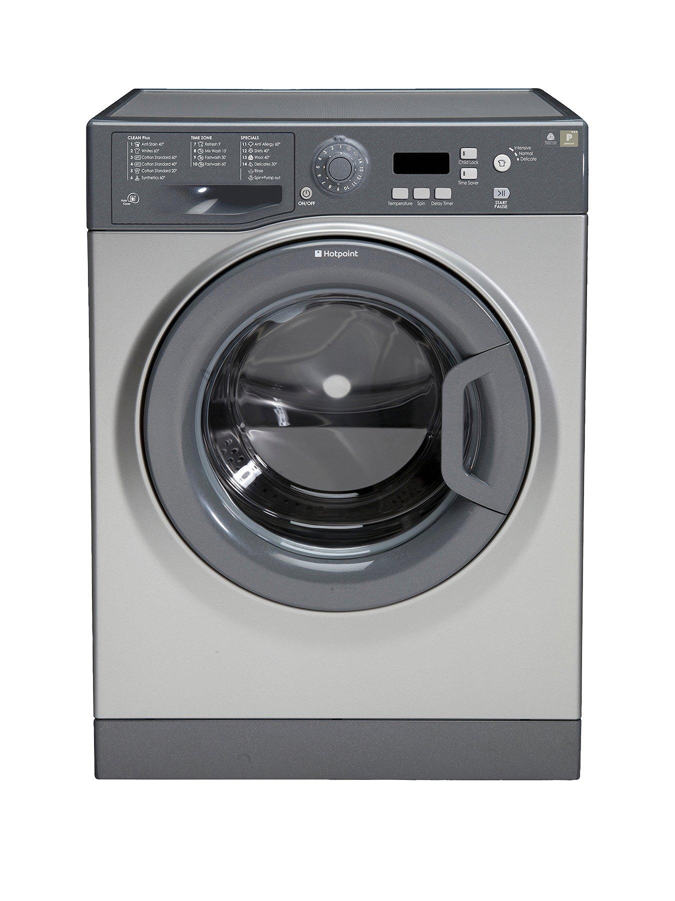 Hotpoint Extra Wmxtf742G 1400 Spin, 7Kg Load Washing Machine - Graphite