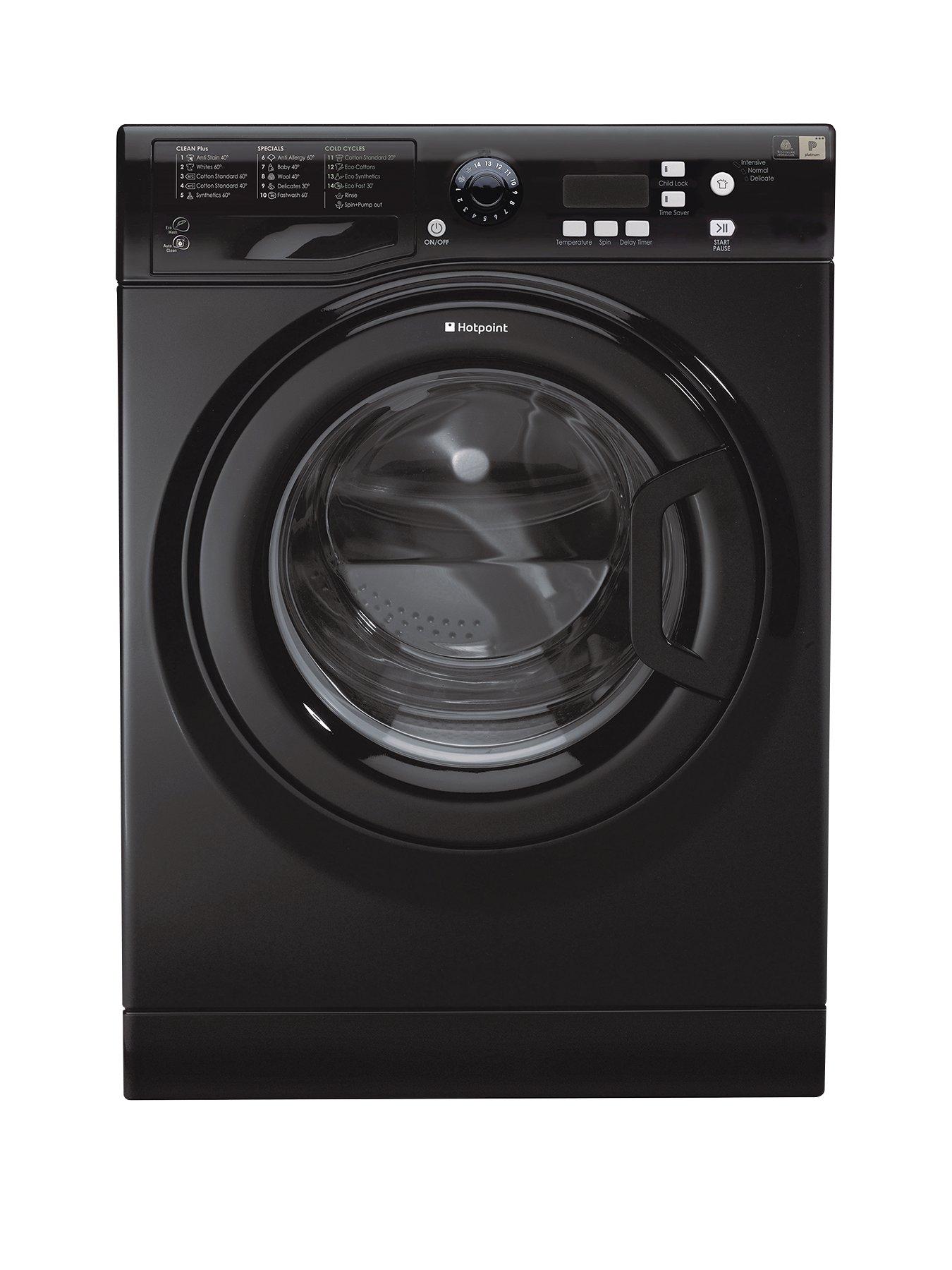 Hotpoint Extra Wmxtf842K 8Kg Load, 1400 Spin Washing Machine - Black