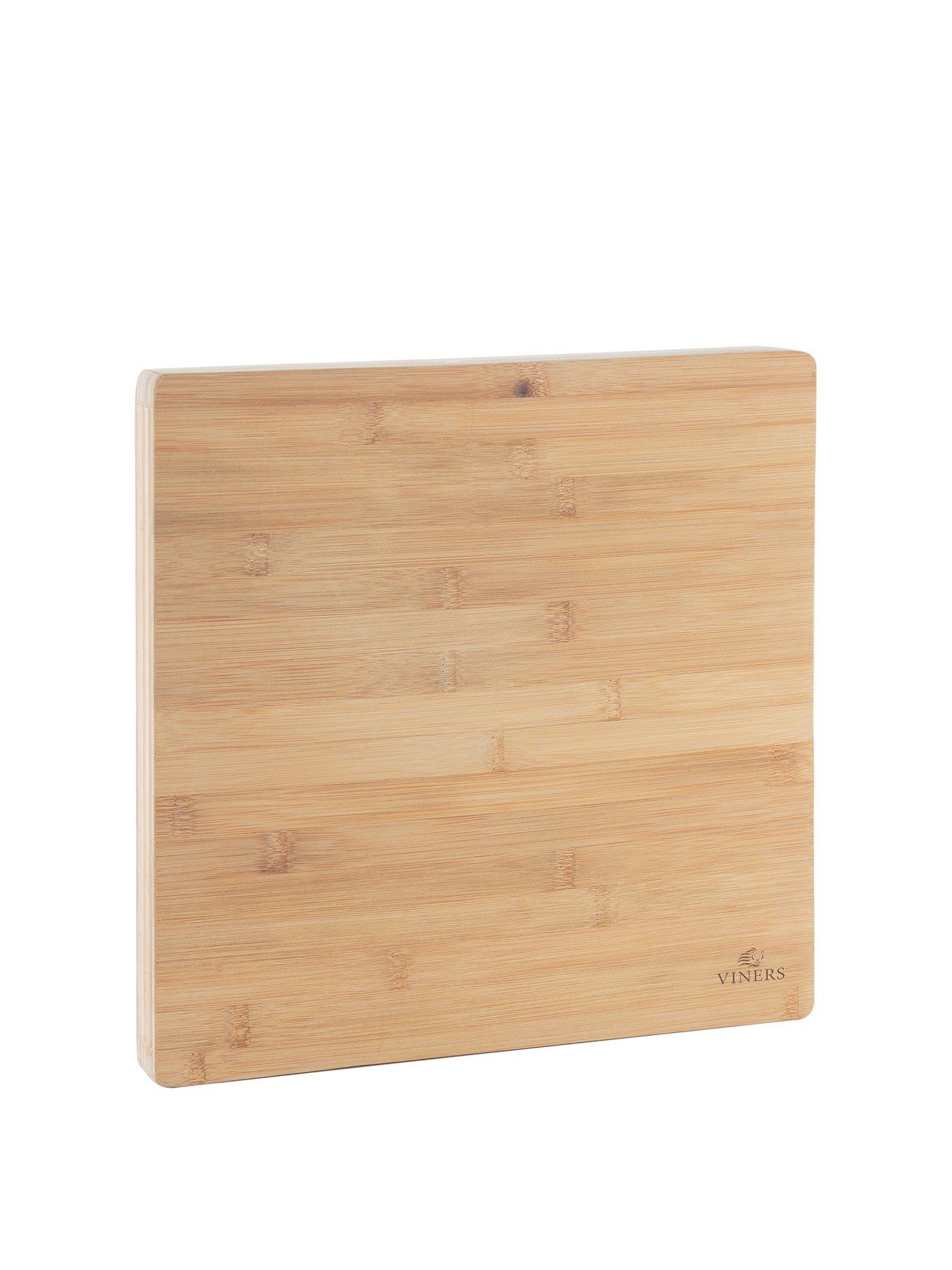 Image 2 of 3 of Viners 37cm Square Bamboo Butchers Block