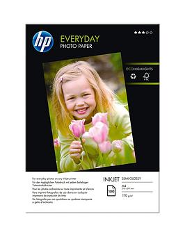 Hp Everyday Glossy Photo Paper - 100 Sheet / A4/210 X 297 Mm (Q2510a)