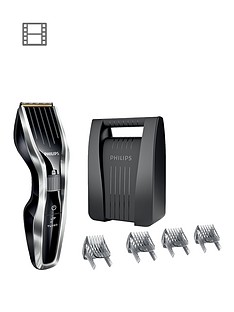 Philips Series 5000 Hair Clipper with Titanium Blades including Beard and Hair Combs - HC5450/83