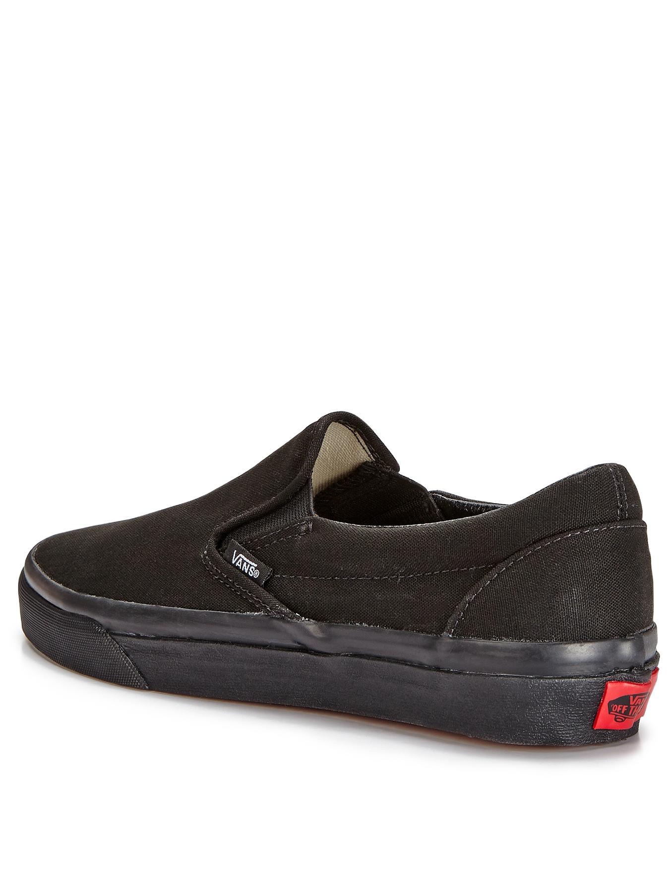 Full black hotsell slip on vans