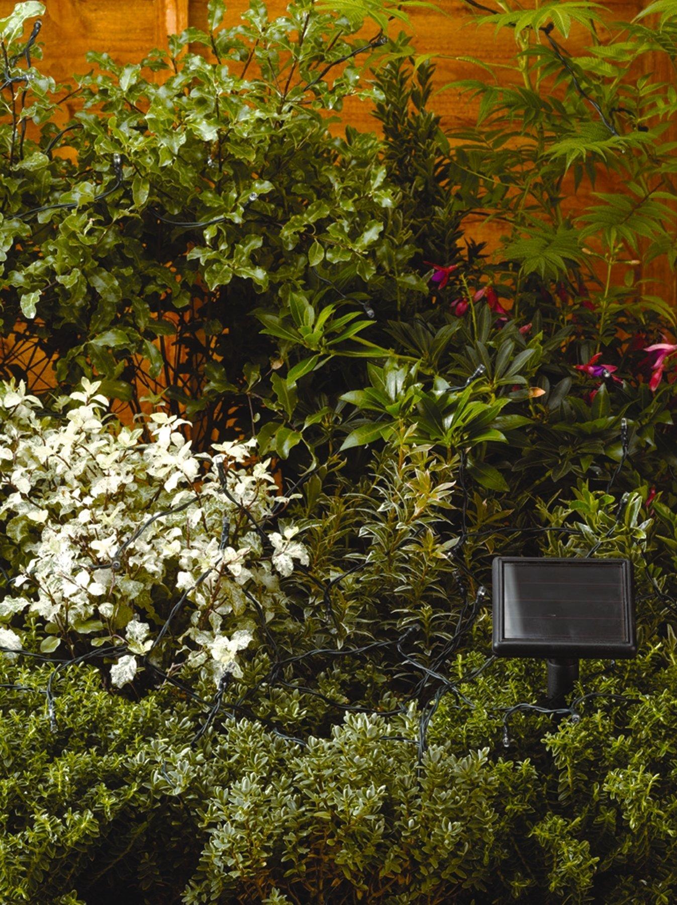 undefined 100 White LED Solar Powered Light String