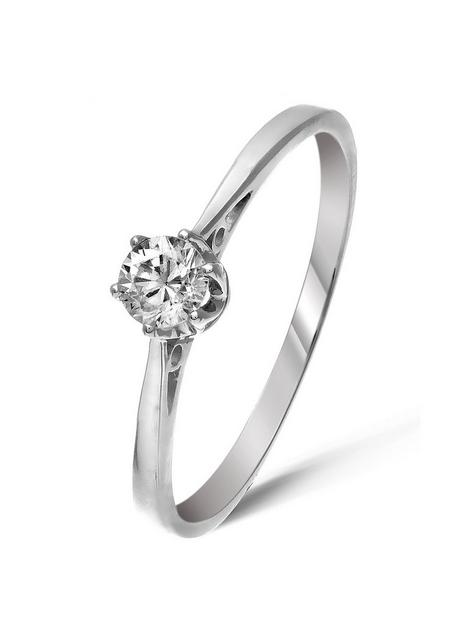 love-diamond-9-carat-white-gold-25pt-diamond-solitaire-ring
