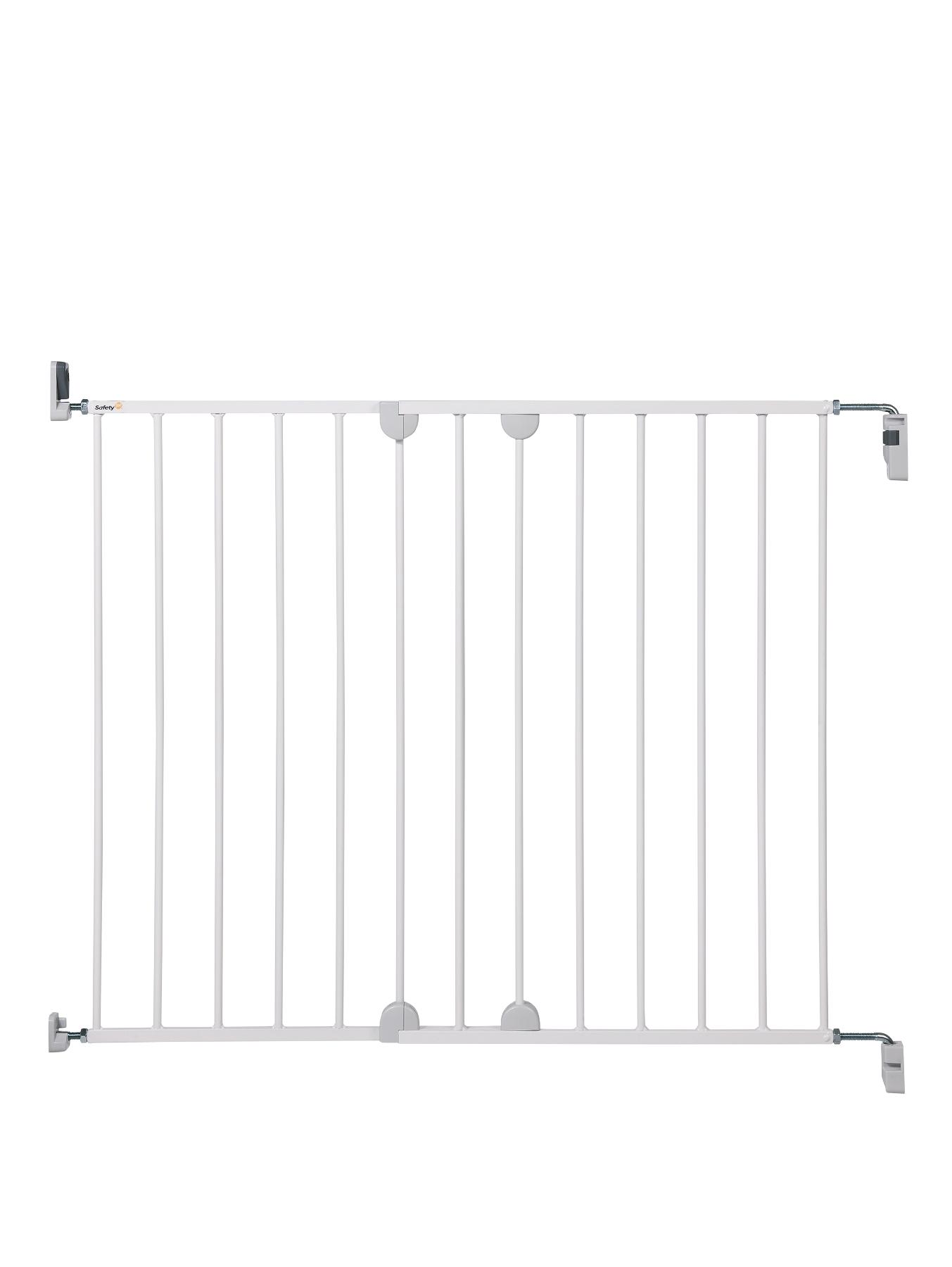 Fixed Safety Gate Door Baby Toddler Infant Child Stair 62-102 Wide Adjustable