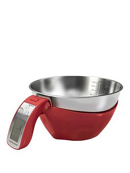 Product photograph of Morphy Richards Jug Scale - Red from very.co.uk