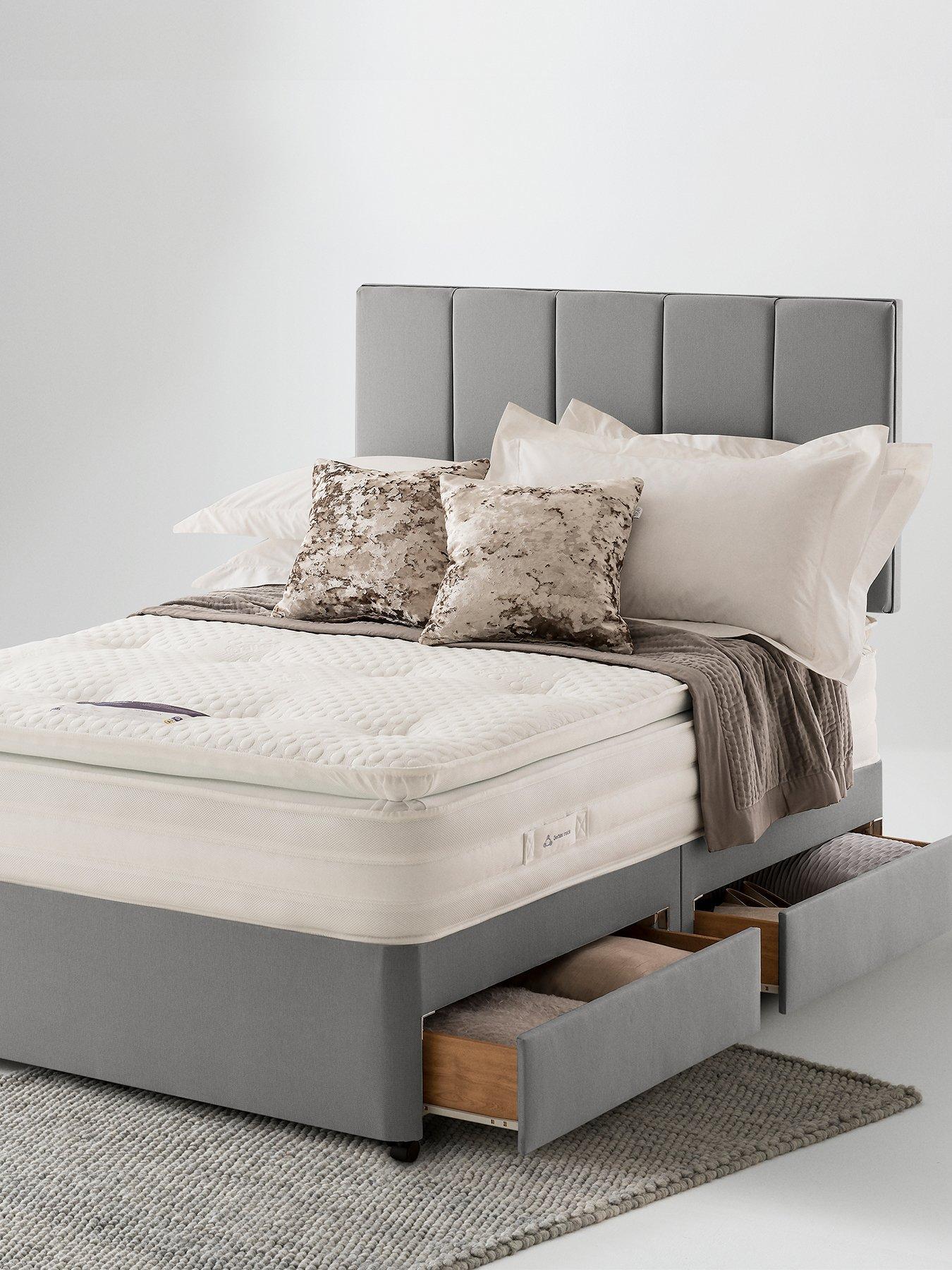 Silentnight 2000 pocket geltex pillowtop mattress clearance