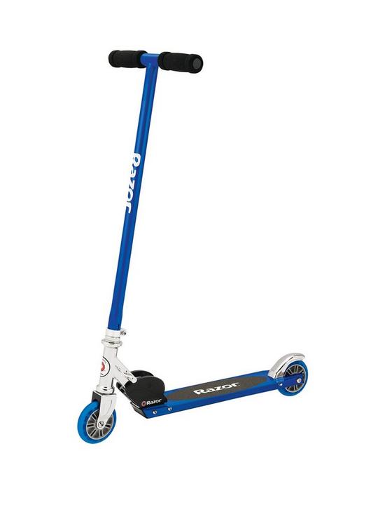 front image of razor-s-sport-scooter-blue