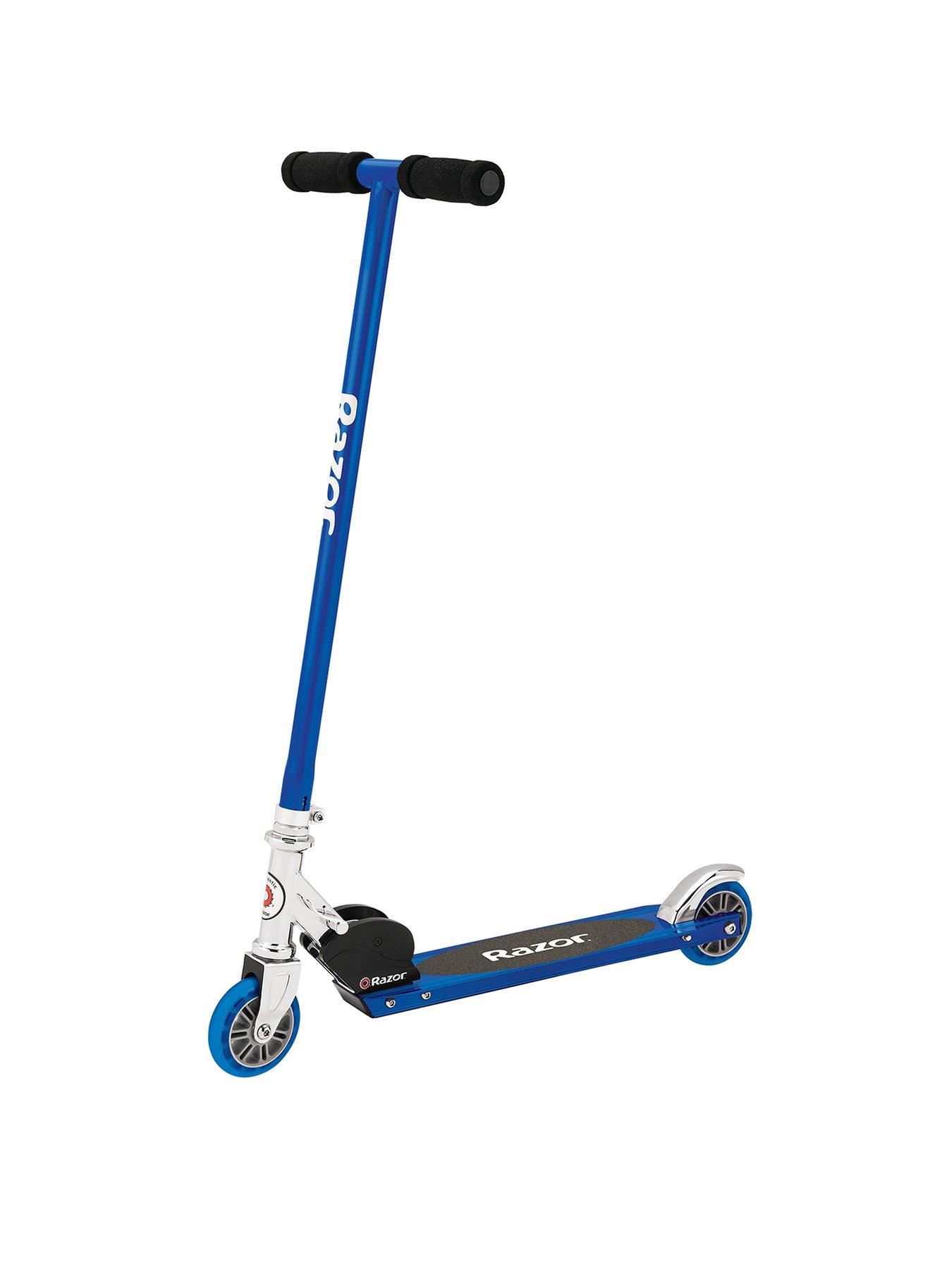 Razor S Sport Scooter - Kick Scooter for Kids 6+ - Blue