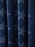  image of catherine-lansfield-stars-amp-stripes-lined-curtains