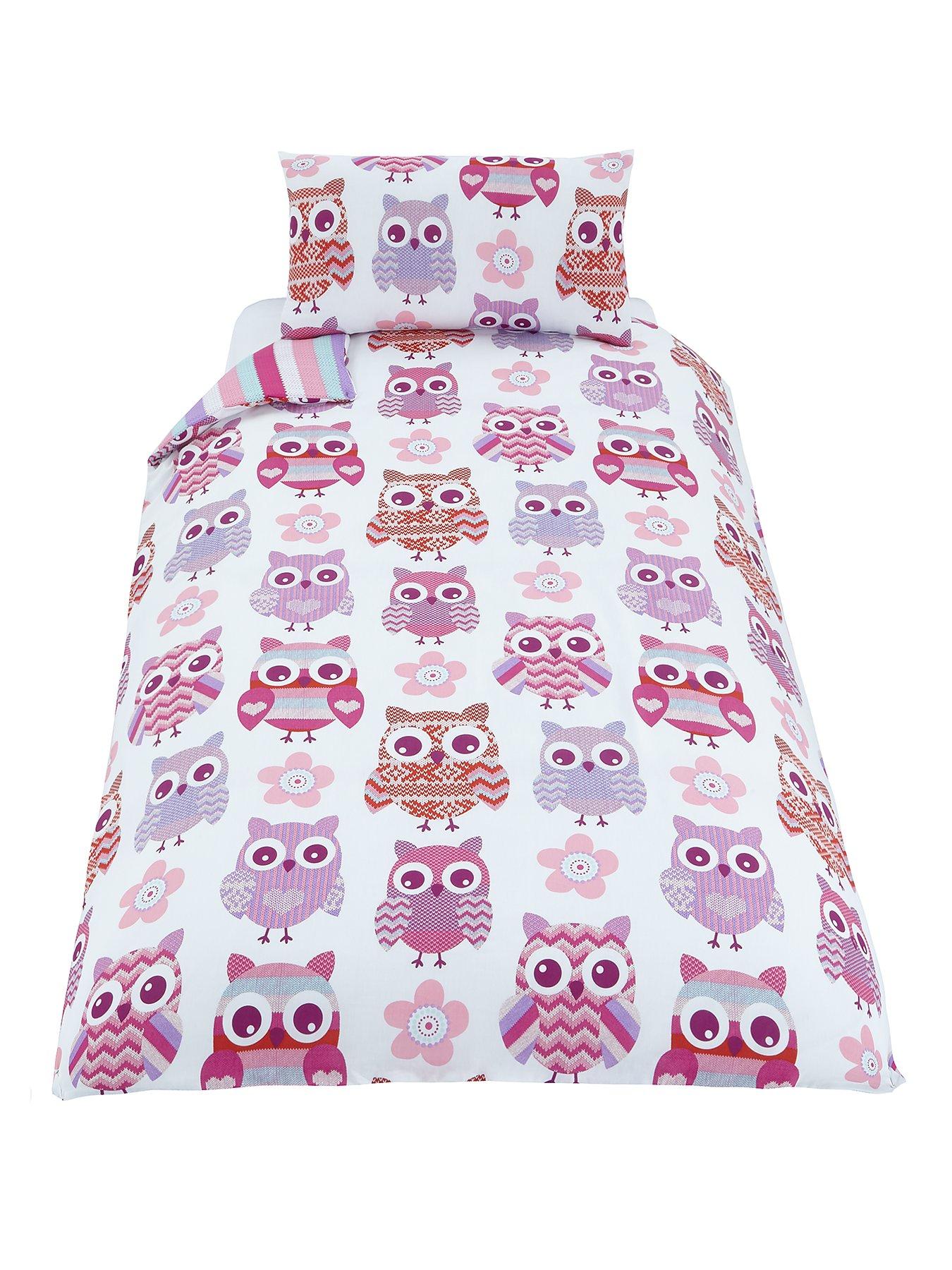 Catherine Lansfield Owl Duvet Cover Set Very Co Uk