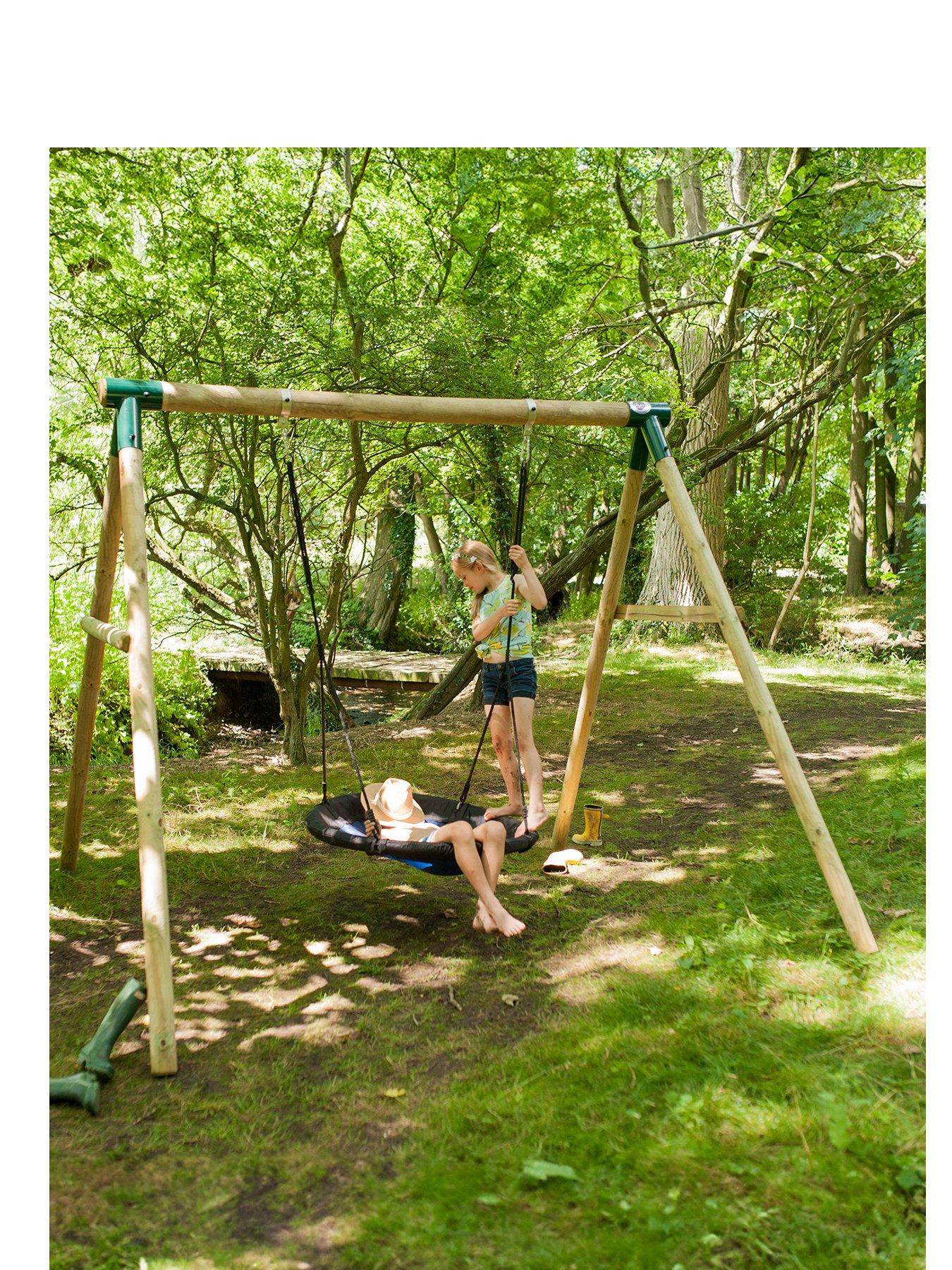 undefined Spider Monkey Wooden Swing Set