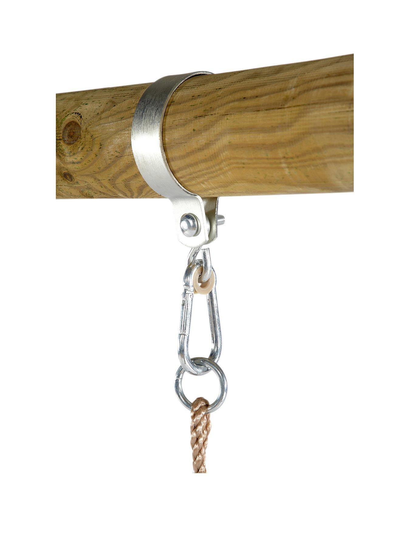 Plum Spider Monkey Wooden Swing Set 