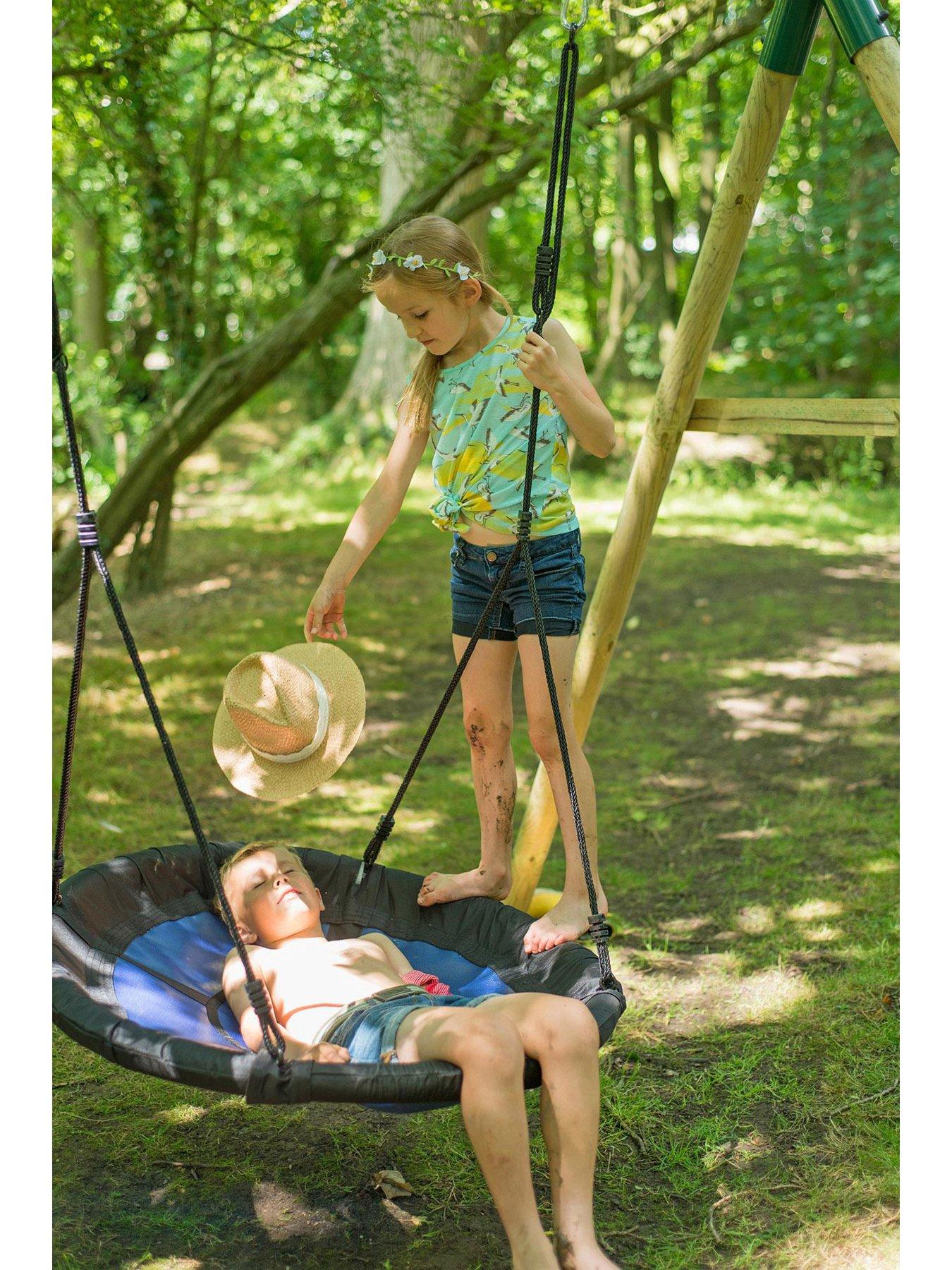 Plum Plum® Spider Monkey II Wooden Garden Swing Set Very