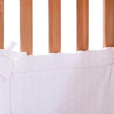 clair de lune waffle cot bedding