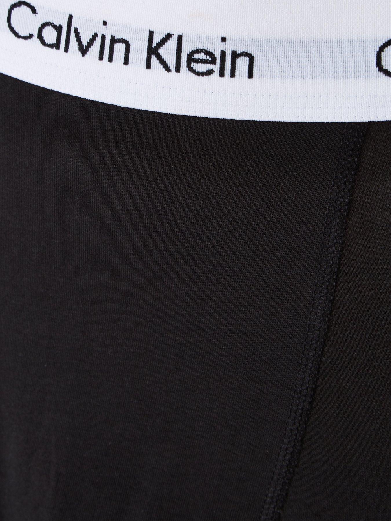 Image 3 of 3 of Calvin Klein Core 3 Pack Trunks - Black