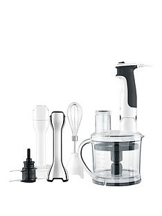 Sage by Heston Blumenthal BSB530UK the Control Grip All-in-One Stick Blender - White Best Price and Cheapest