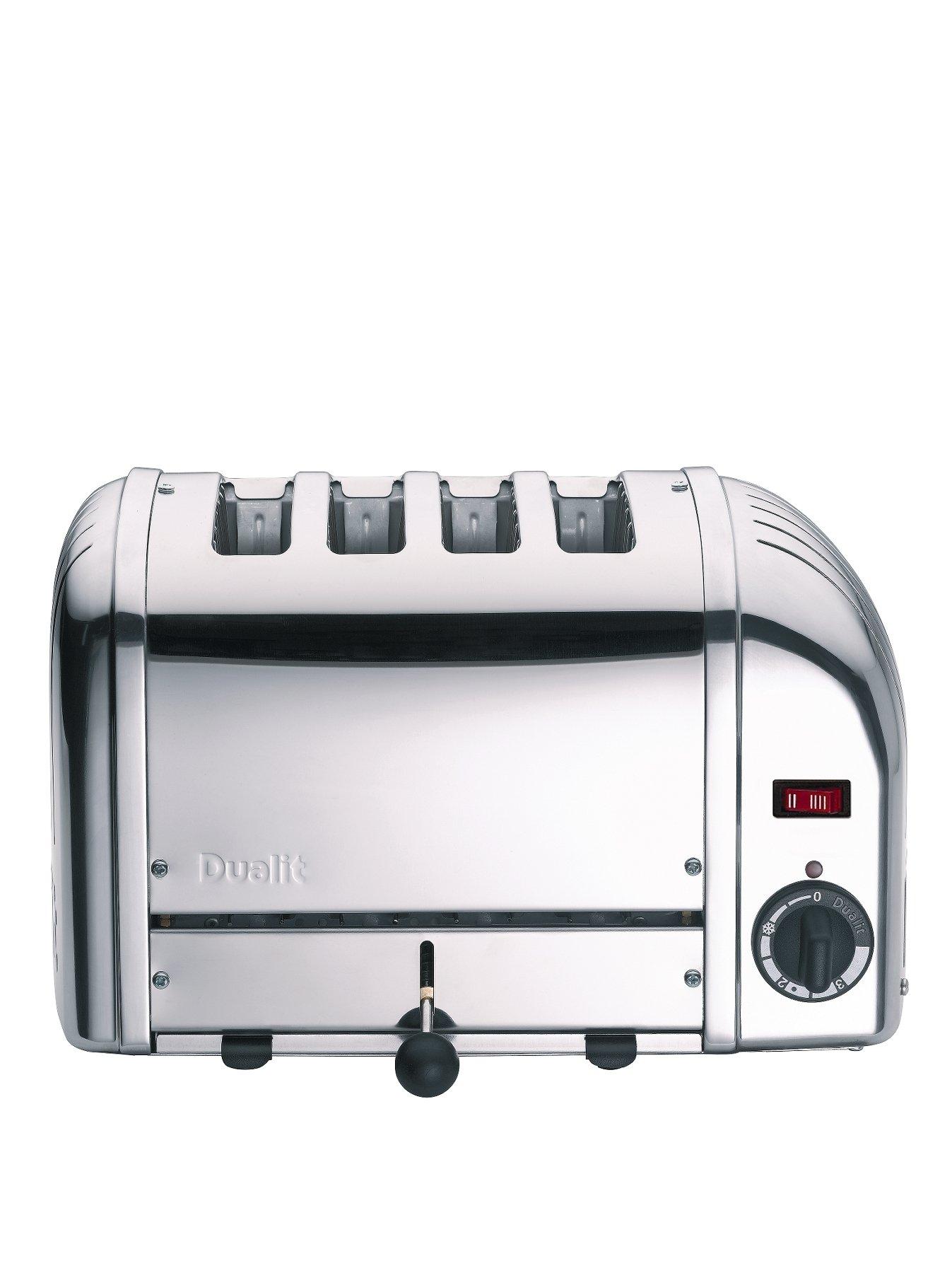Dualit 40352 Vario 4-Slice Toaster – Polished Stainless Steel