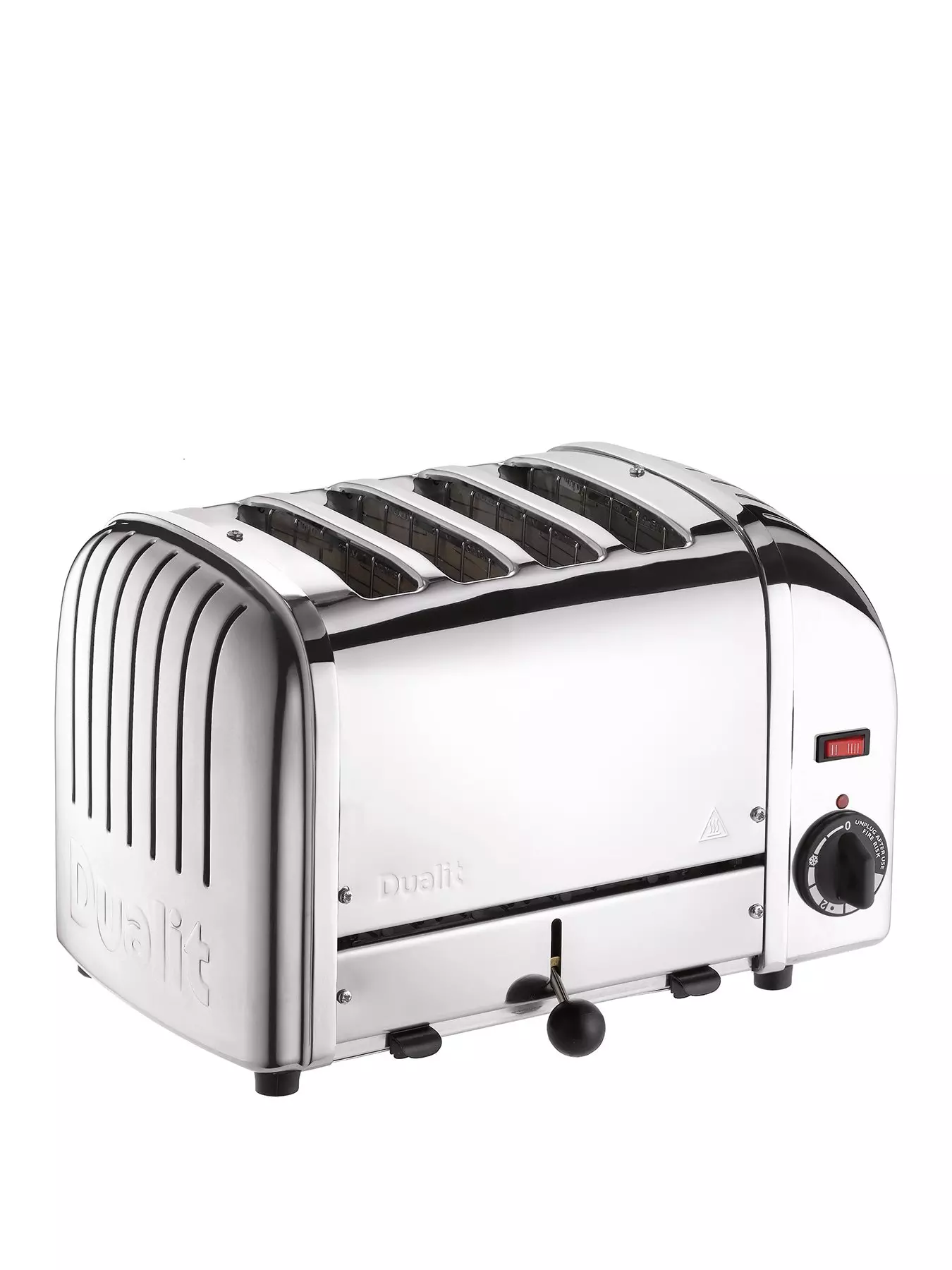 Porary Brushed Stainless Steel 4 Slice Toaster