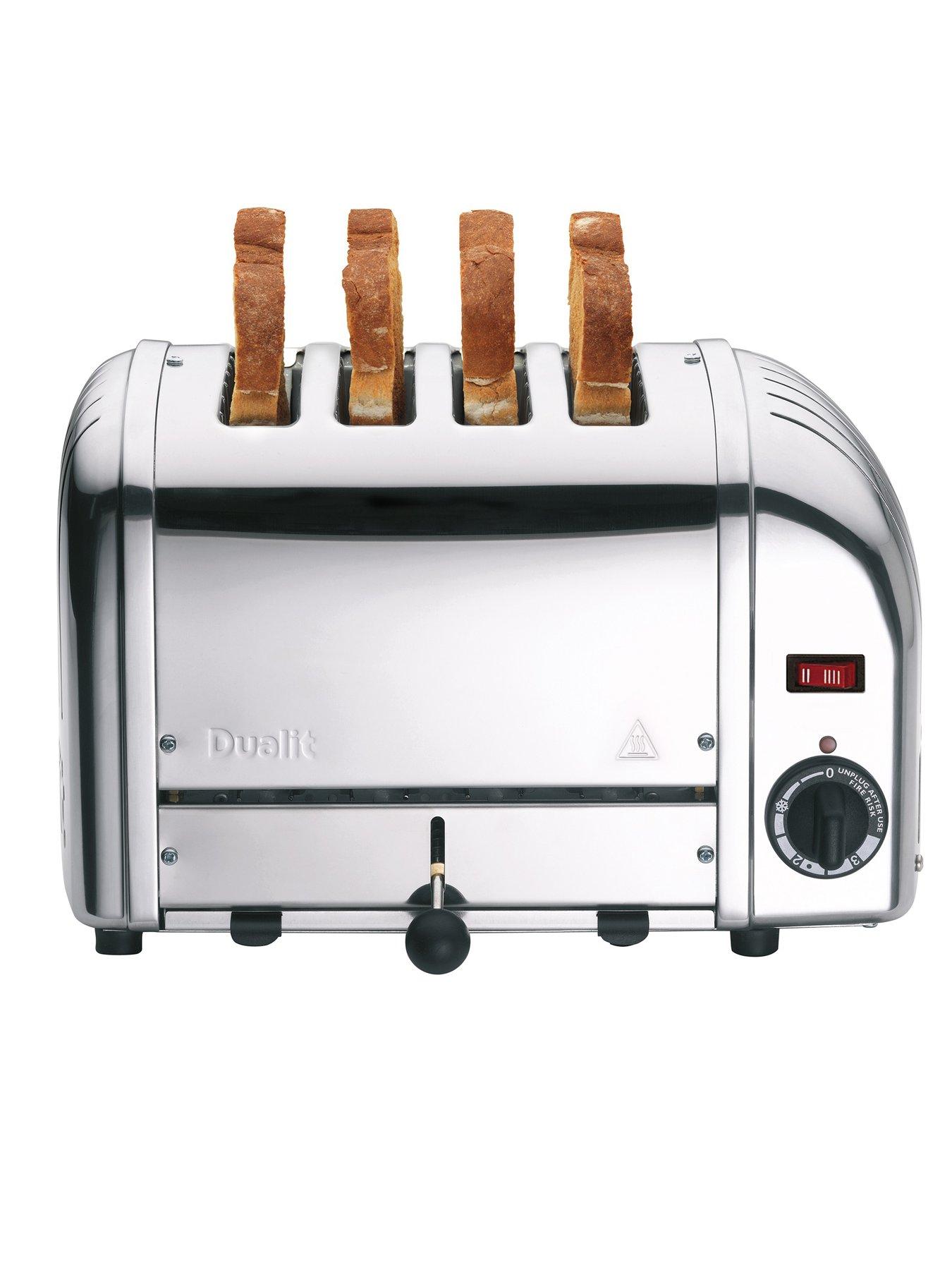 Dualit 40352 Vario 4 Slice Toaster Polished Stainless Steel Very