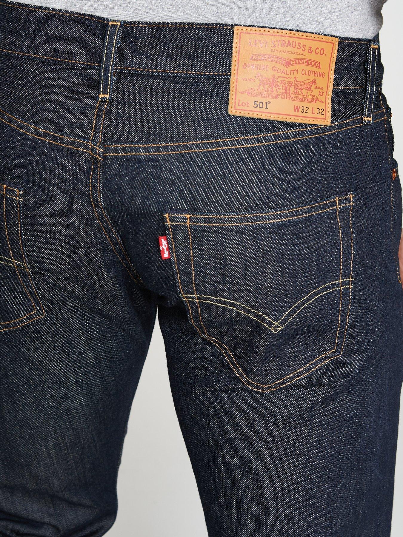 501 Original Straight Fit Jeans Marlon Dark Blue