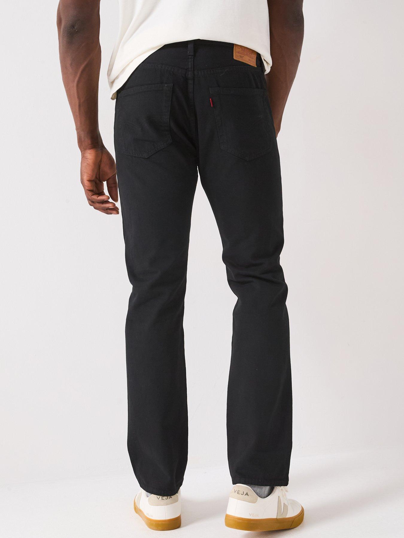 Levi's 501® Original Straight Fit Jeans - Black 80701 - Black | Very.co.uk