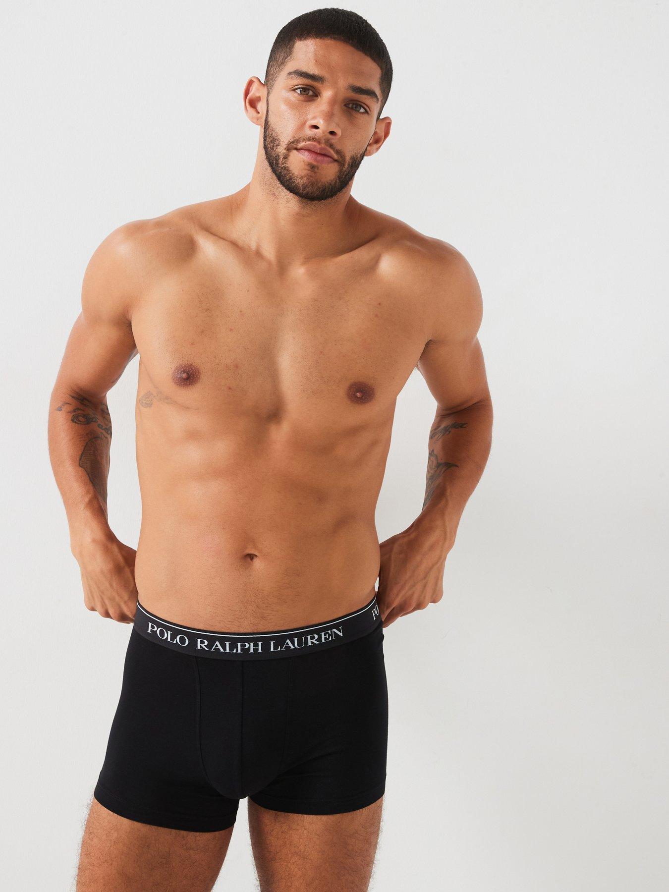 Image 2 of 5 of Polo Ralph Lauren 3 Pack of Core Trunks - Black