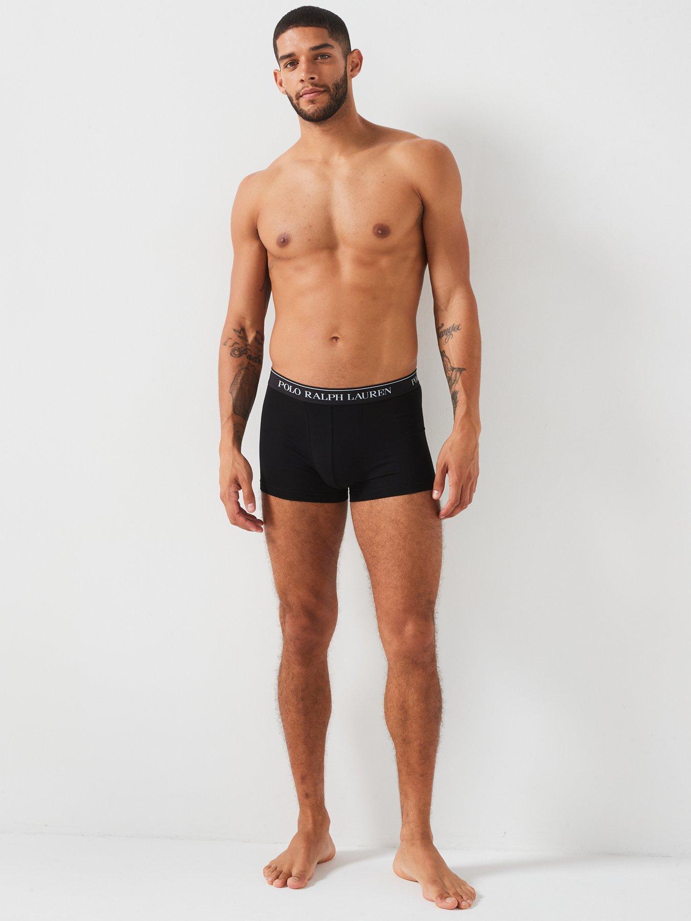 Image 4 of 5 of Polo Ralph Lauren 3 Pack of Core Trunks - Black