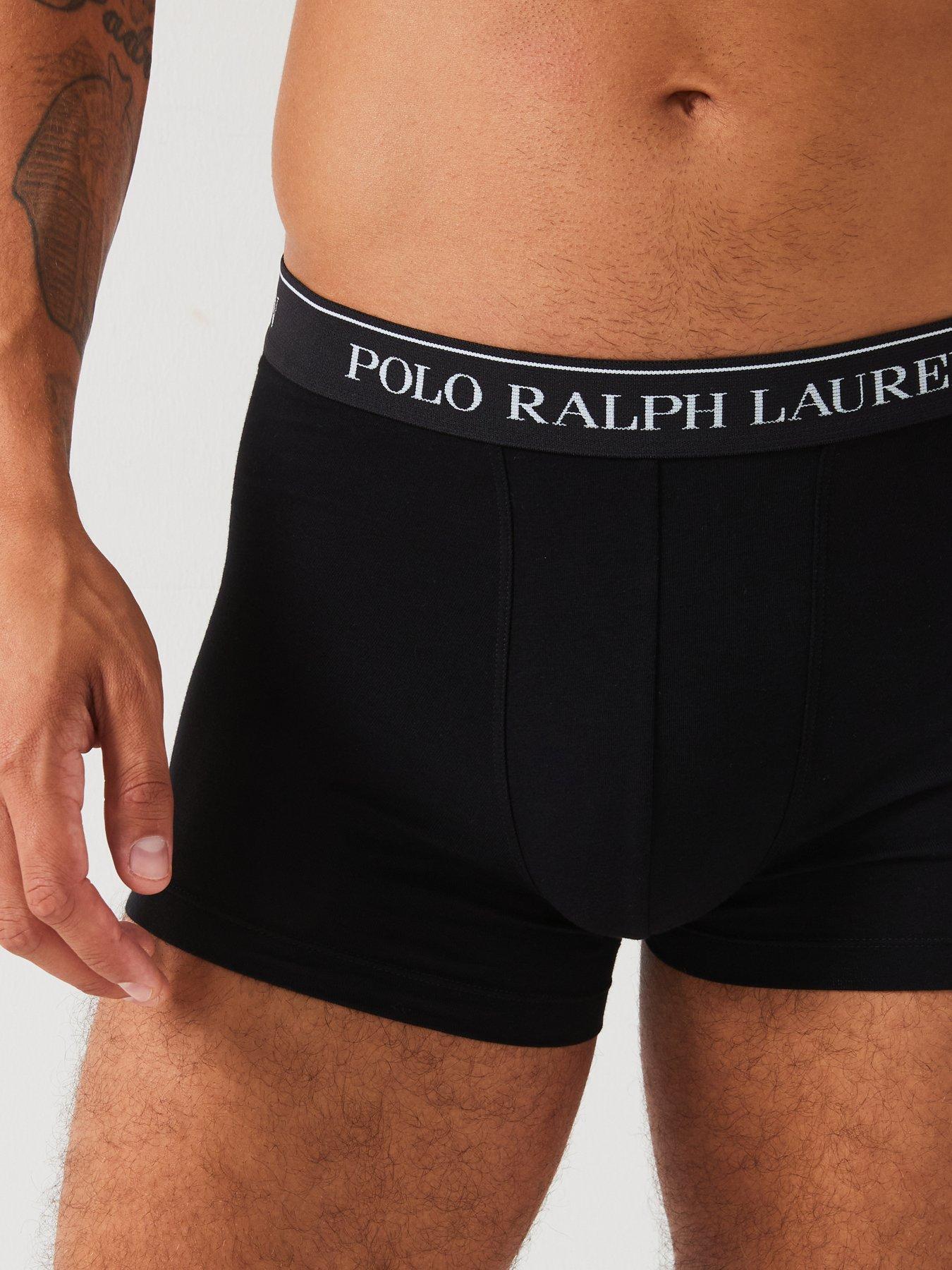 Image 5 of 5 of Polo Ralph Lauren 3 Pack of Core Trunks - Black