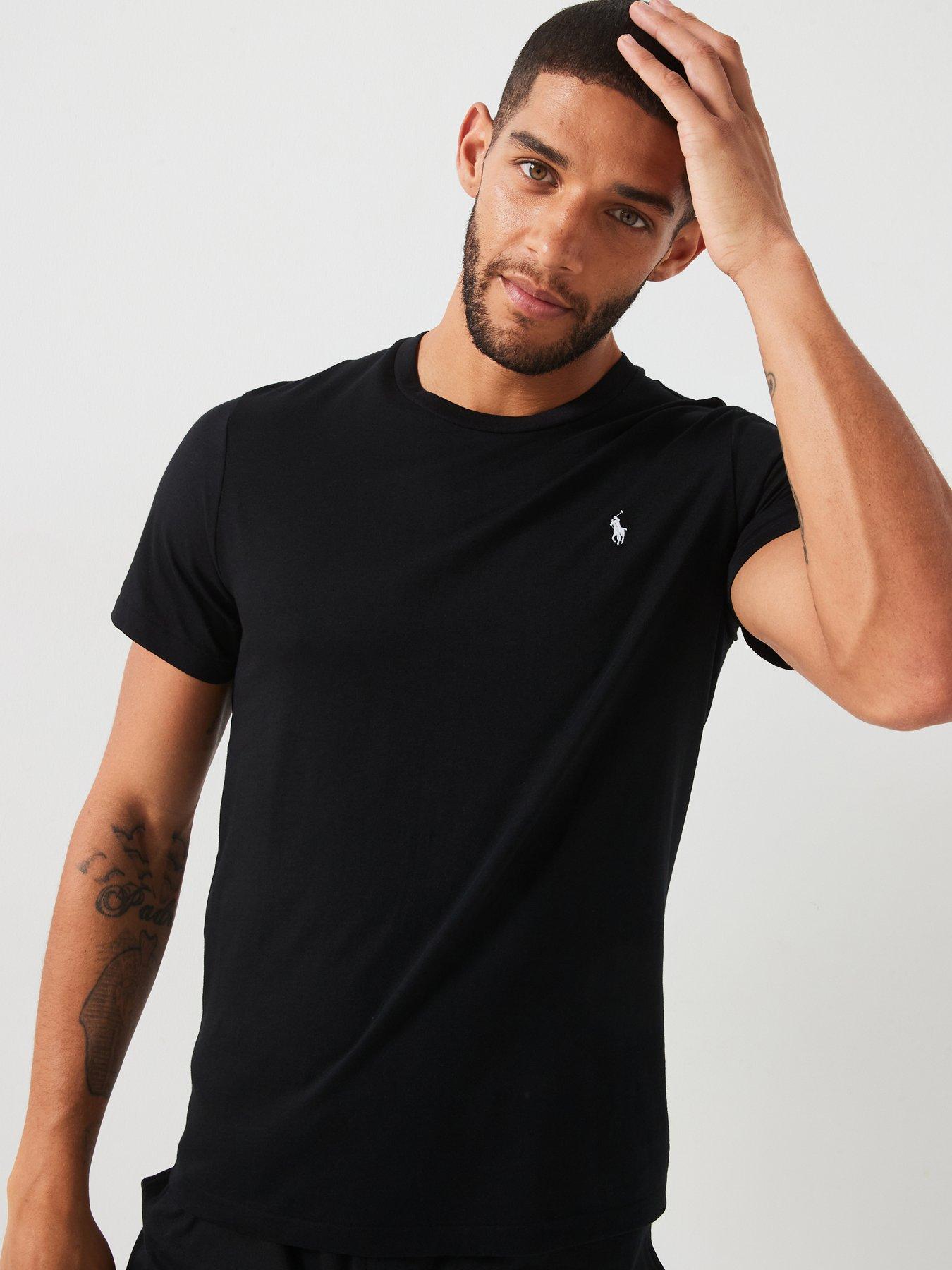Polo Ralph Lauren Logo Lounge T-Shirt - Black
