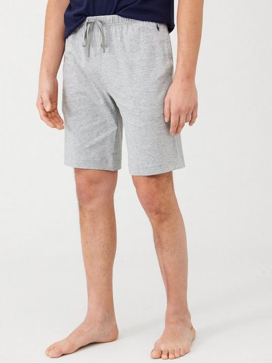 front image of polo-ralph-lauren-jersey-lounge-shorts-grey-melange