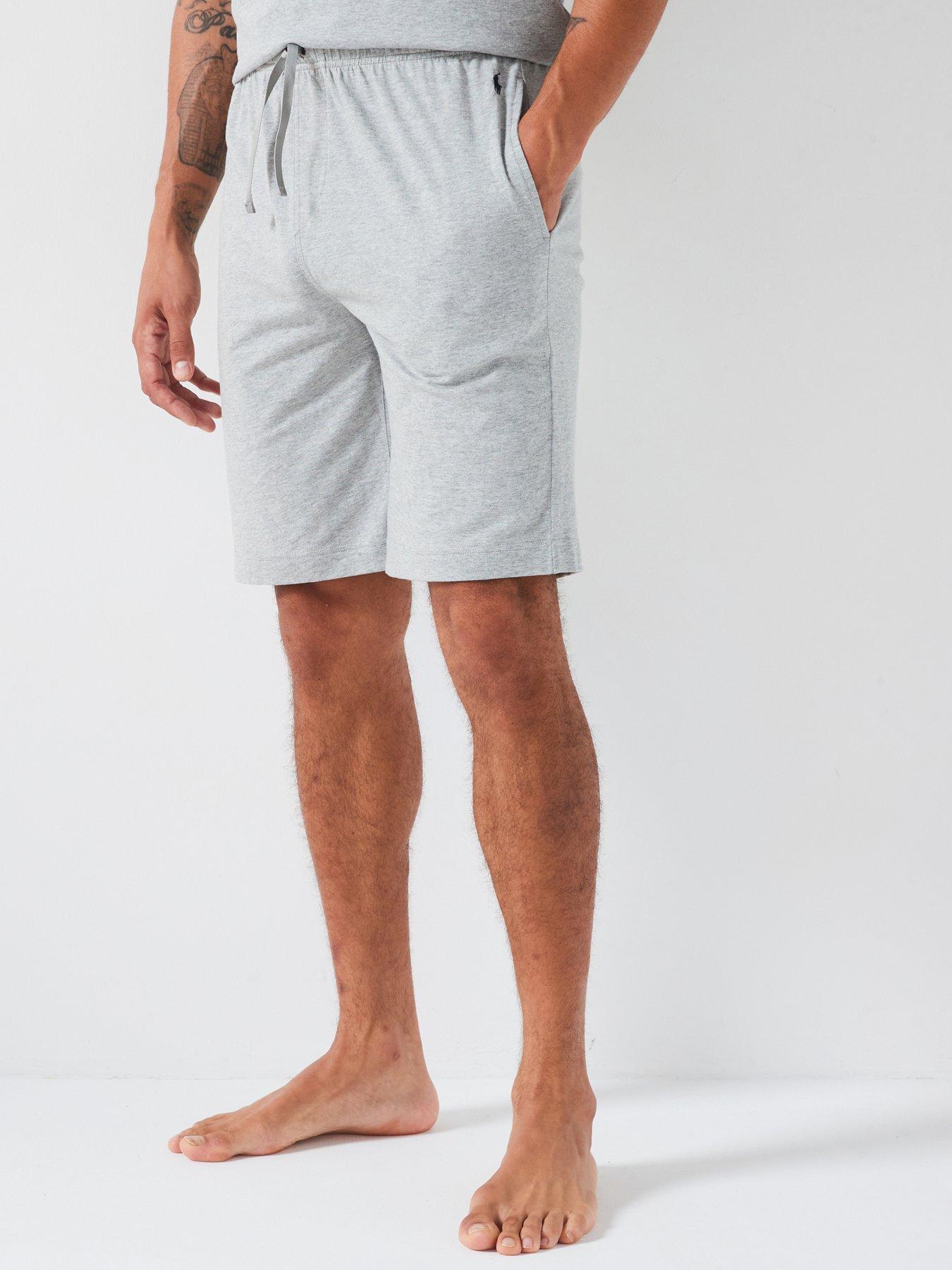 undefined Jersey Lounge Shorts - Grey Melange