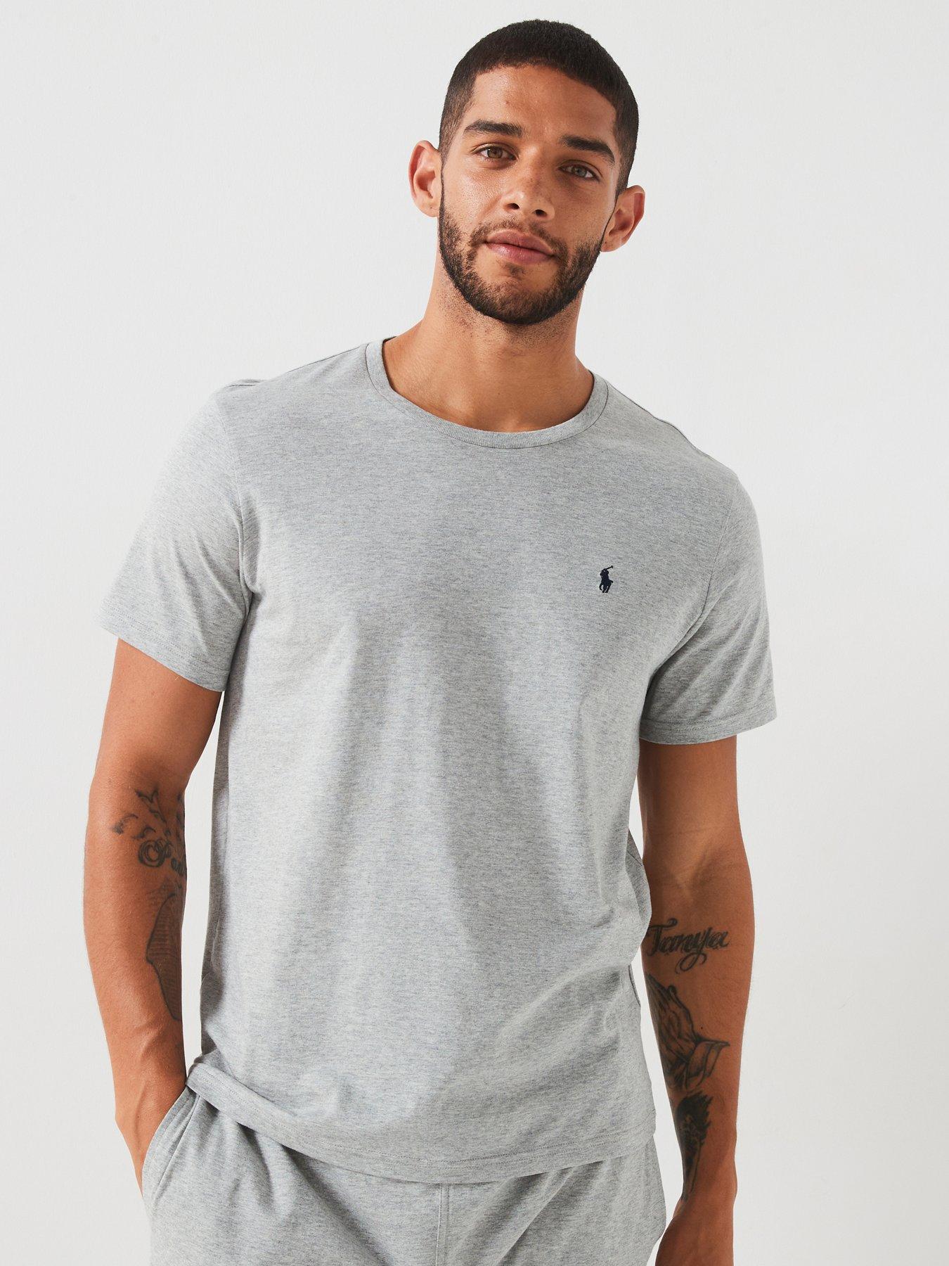 undefined Logo Lounge T-Shirt - Grey Melange