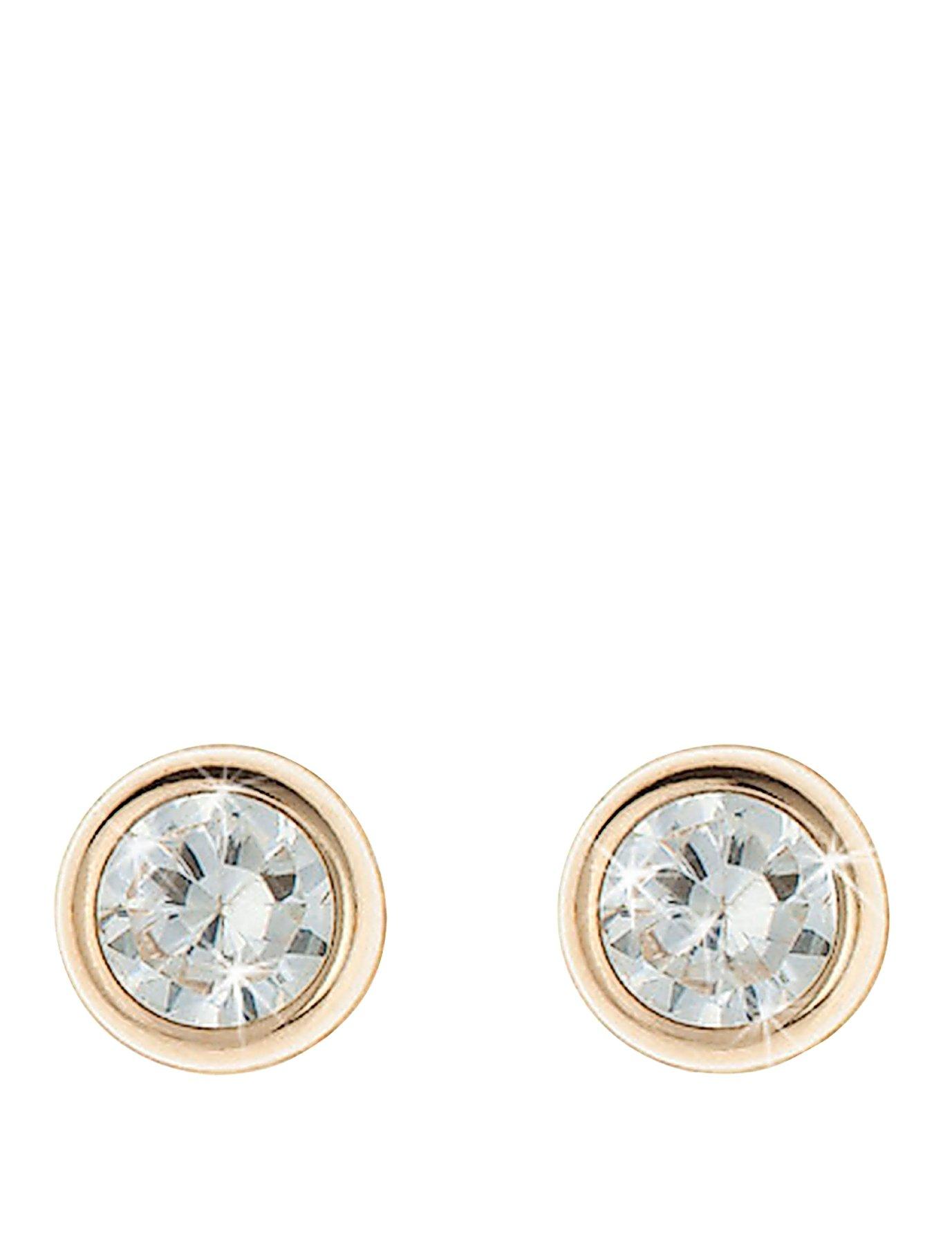 Gem new arrivals stud earrings