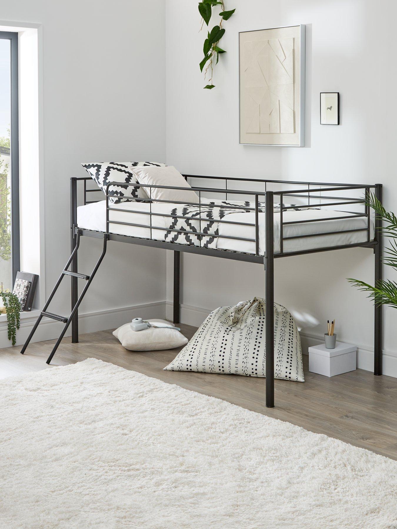 The Very Collection Domino Mid Sleeper Bed with Optional Mattress