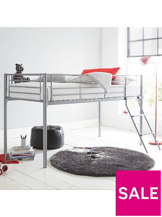 stillFront image of kidspace-domino-mid-sleeper-bed-with-optional-mattress