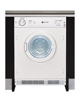 White Knight C8317 7Kg Load Integrated Vented Tumble Dryer – White