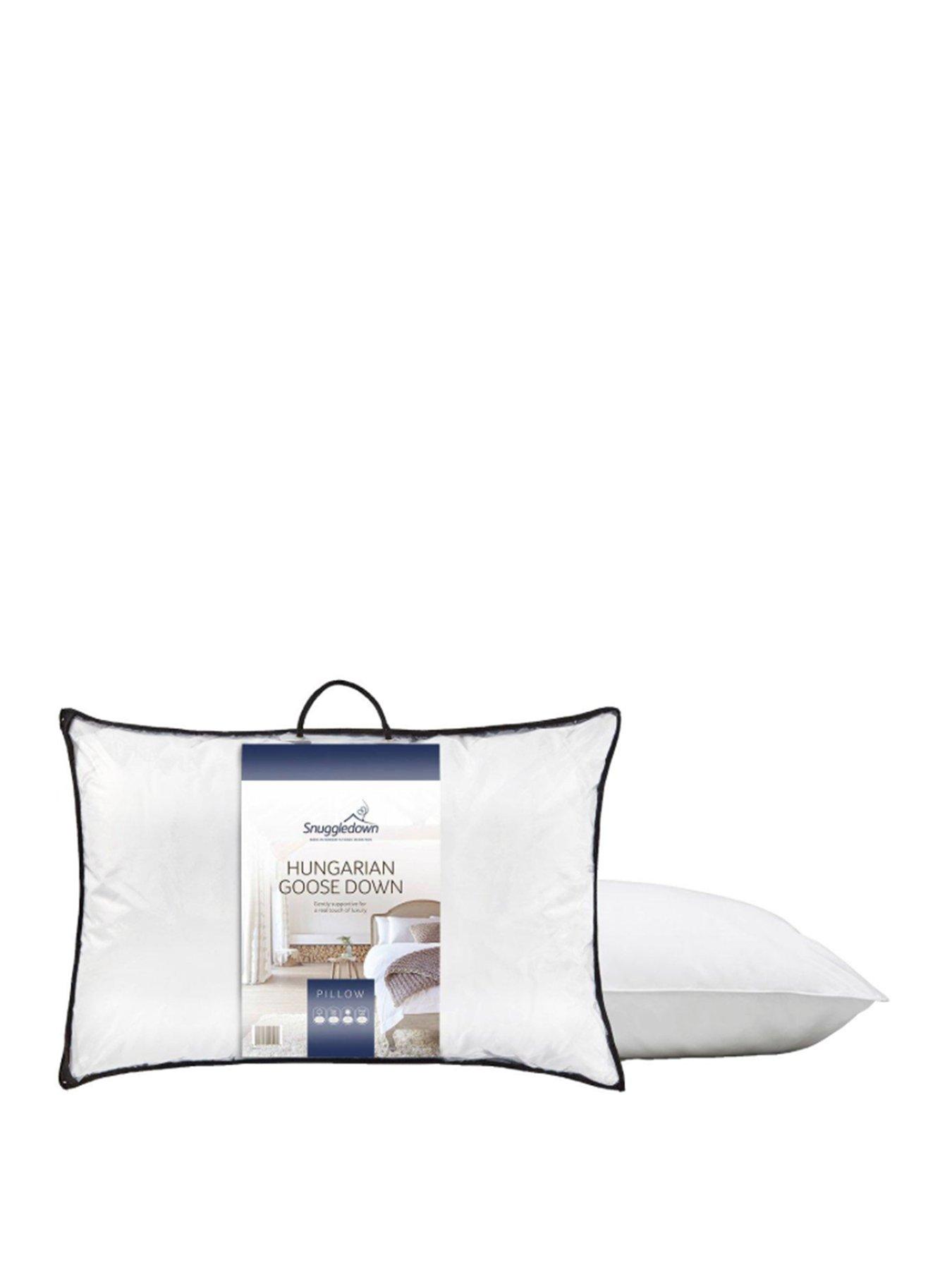 Snuggledown of Norway Hungarian Goose Down Pillow White Very